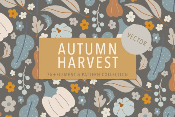 Autumn Harvest Vector Design Collection