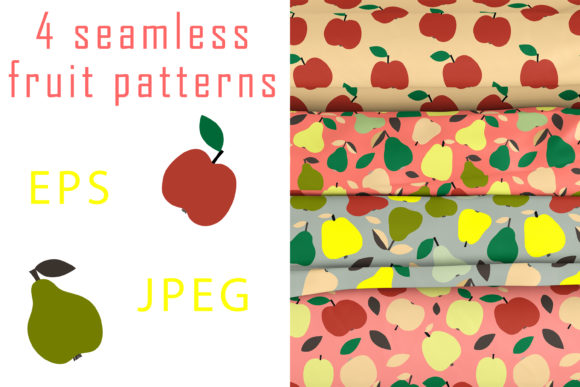 Bright Fruit Seamless Pattern: A Versatile Design for Modern Creativity