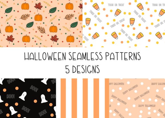 Halloween Fall Seamless Pattern: A Creative Resource for All
