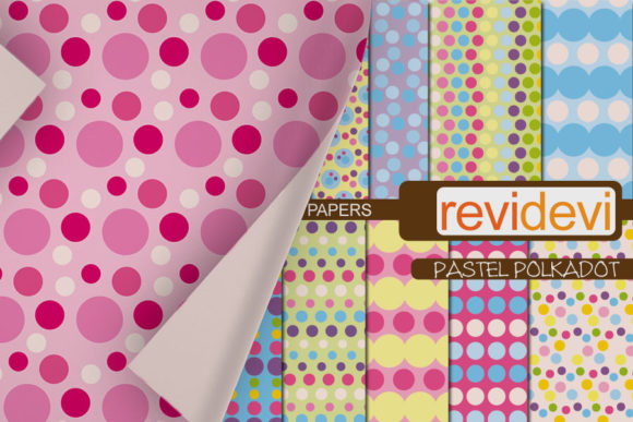 Pastel Polka Dot Papers