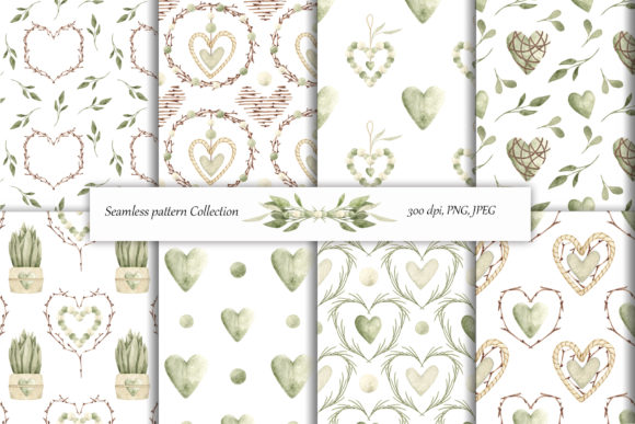 Pattern Collection Love and Nature