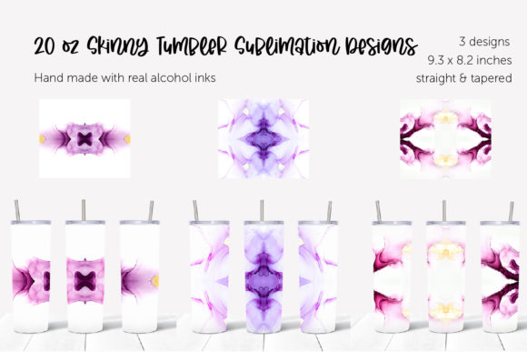 Skinny Tumbler Sublimation Designs Pack